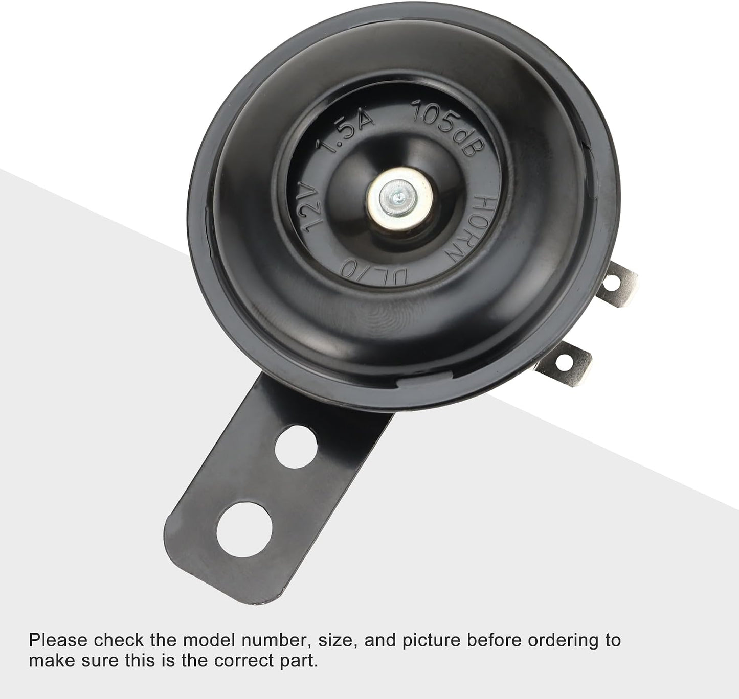 12V 105dB Universal Motorcycle Car Horn | 1.5A Weather-Resistant