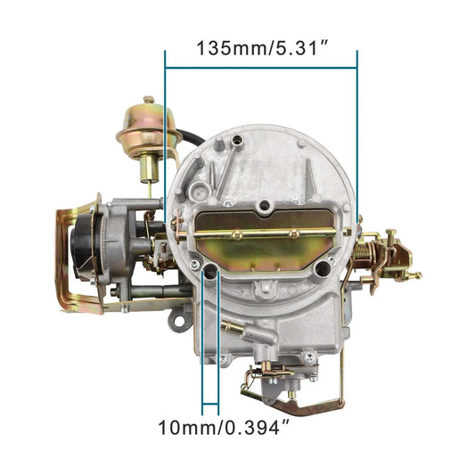 Carburetor 2-Barrel for Ford Mustang & Jeep 289 302 351Cu | Motorcraft 2100/2150 Style - goofitmoto