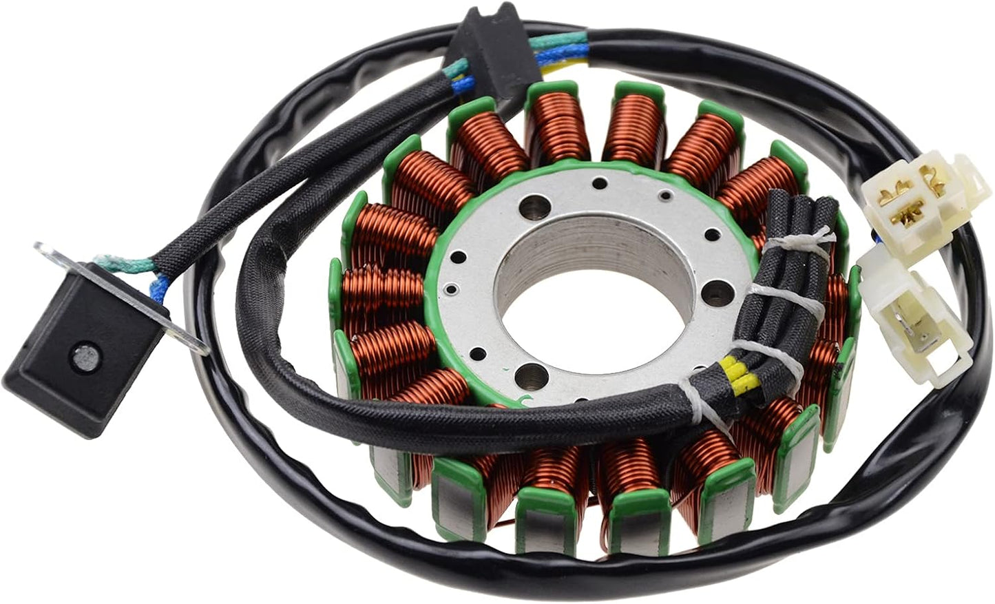 GOOFIT 18 Pole Magneto Stator for Hyosung GT650 Ignition Generator Replacement