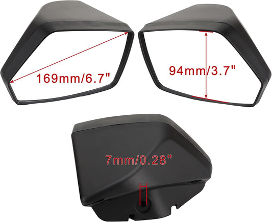 Side View Mirrors for 2022 Sea-Doo Spark 2-Up 900 – 2 Pack