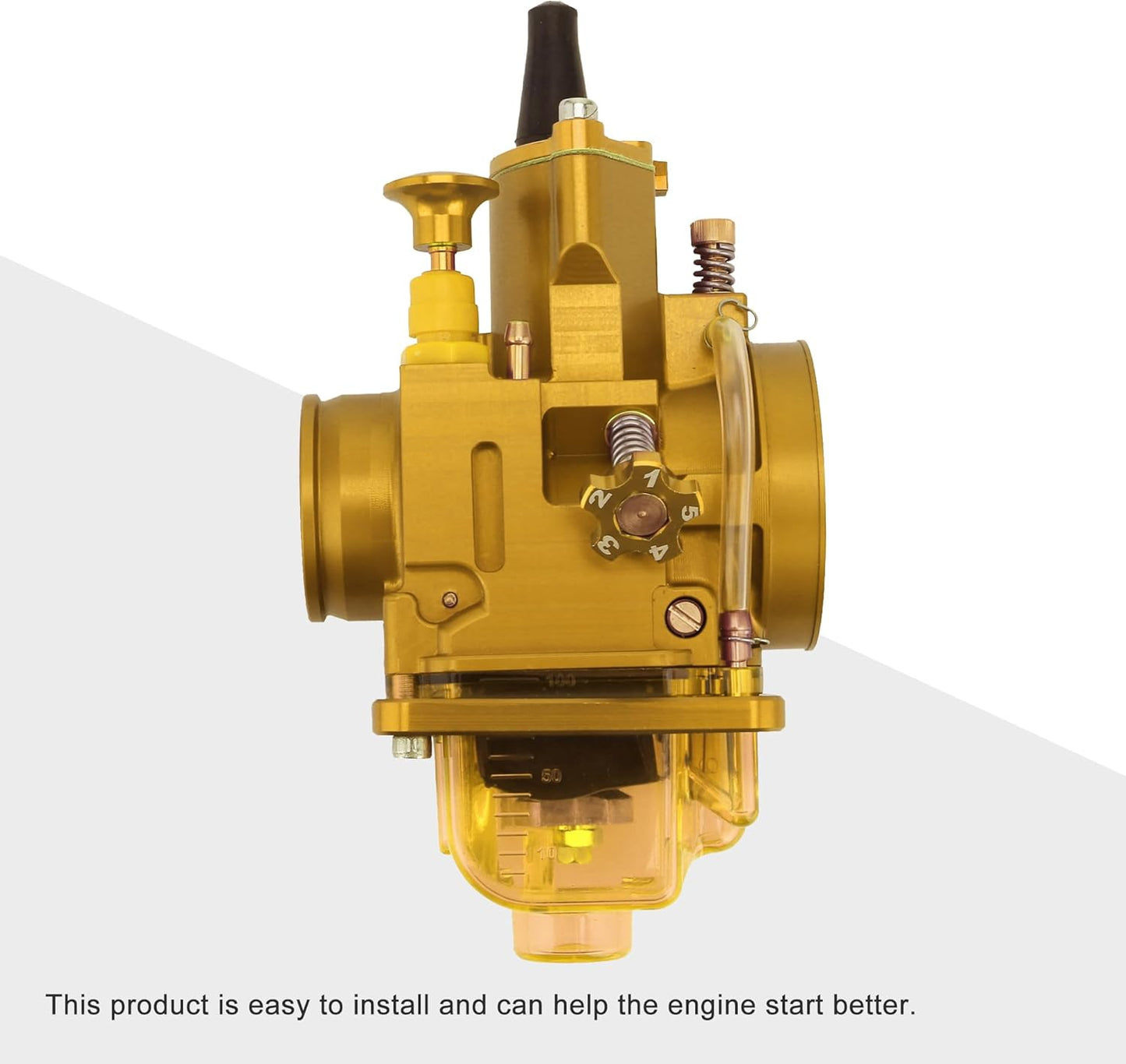 30mm PWK Carburetor Gold for 150cc–250cc Dirt Bike ATV Quad