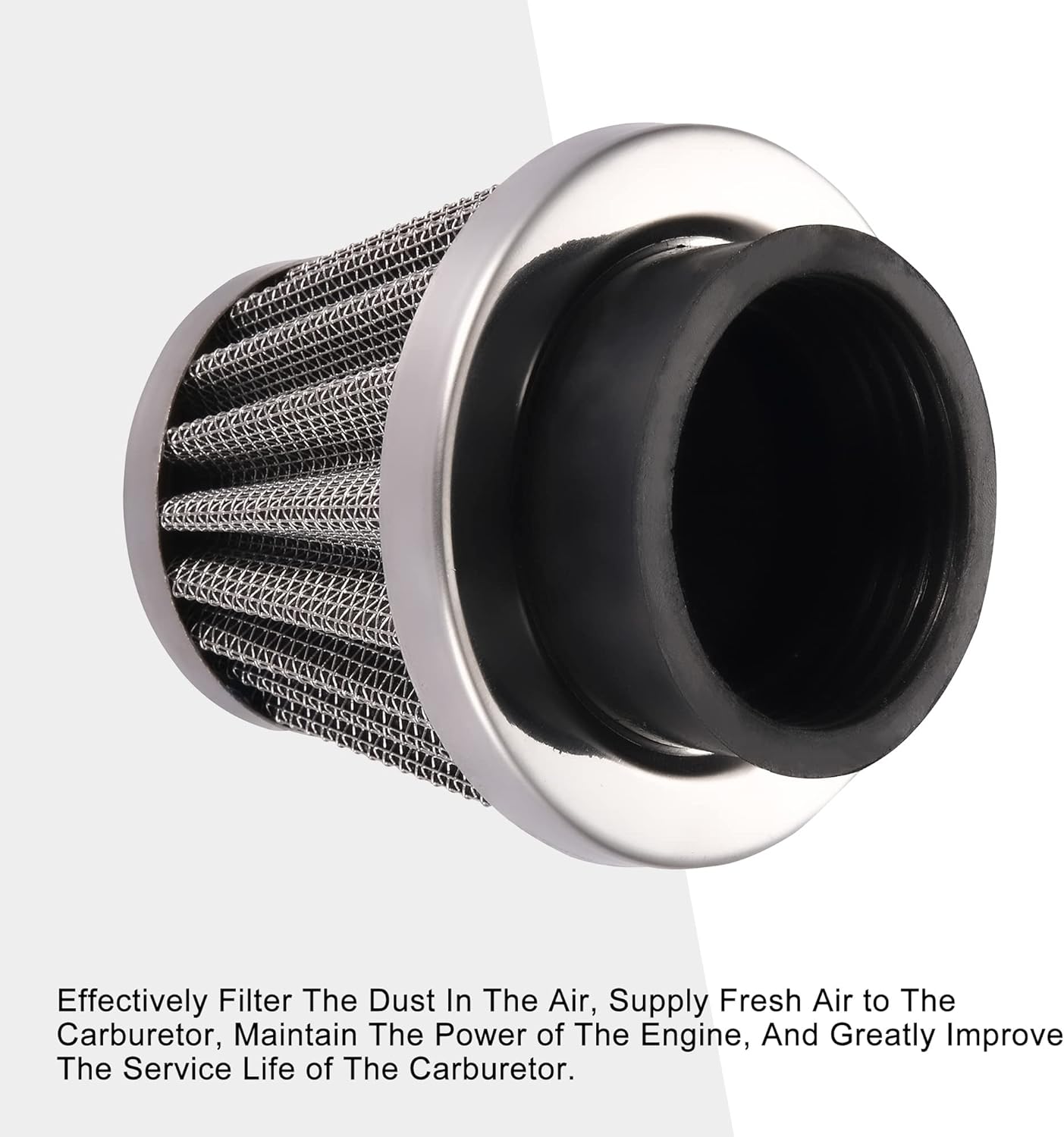 44mm Air Filter for CB CG 200cc 250cc & GY6 150cc Engine ATV Go Kart