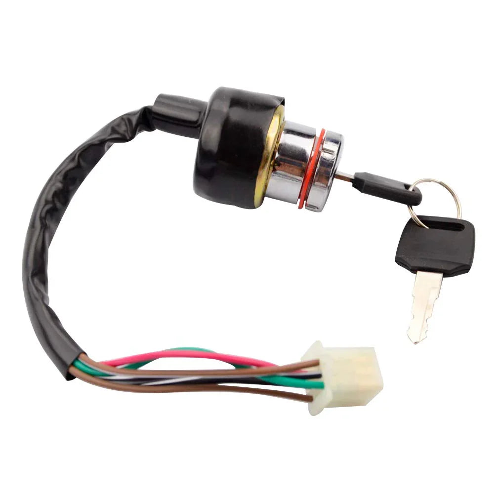 Ignition Key Switch 6-Wire 9-Pin Female Plug for TaoTao SUNL Go Kart ATV - goofitmoto