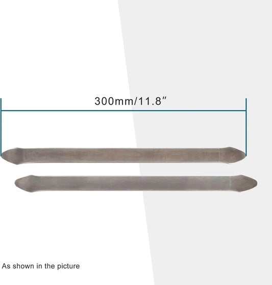 12" Heavy Duty Tire Crowbar Spoons (1 Pair) - Professional Repair Tool for ATV & Motorcycle - goofitmoto