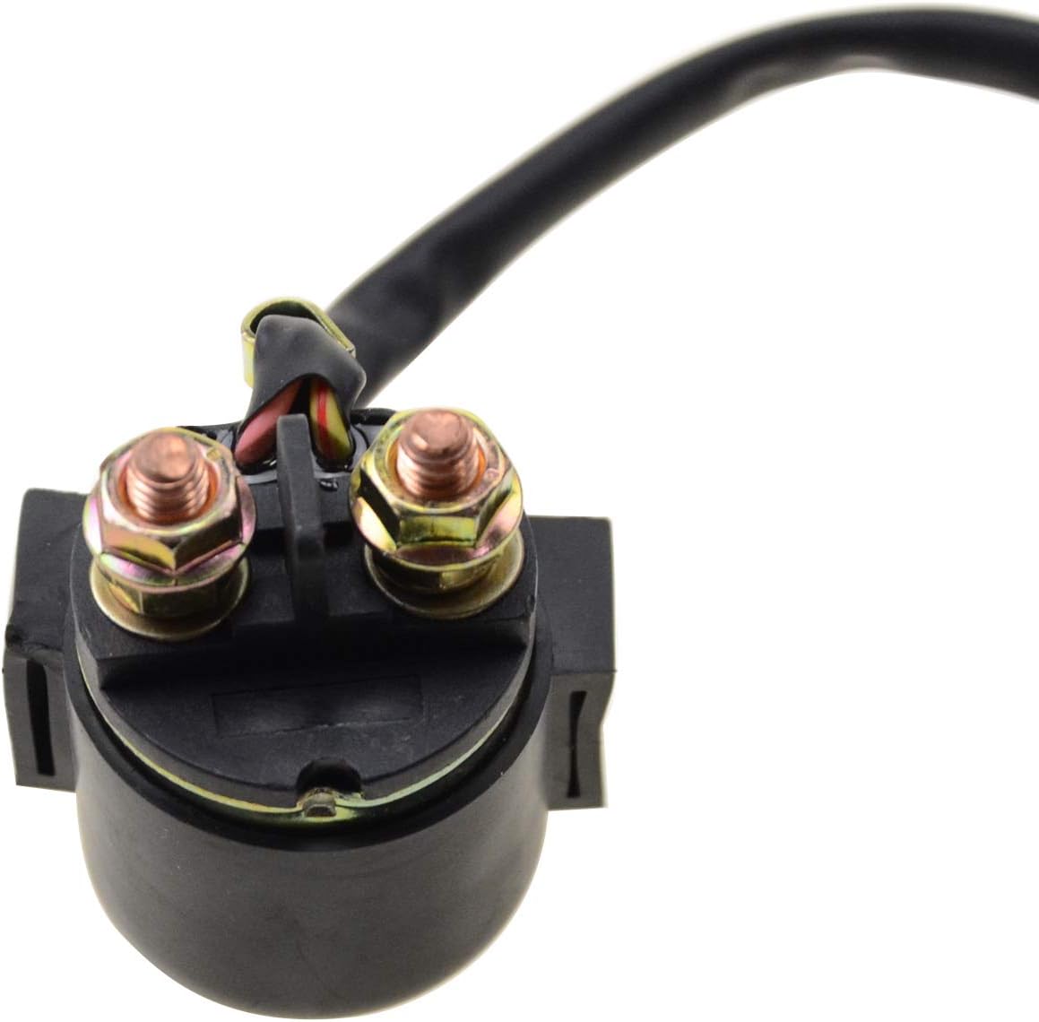 GOOFIT Solenoid Starter Relay Replacement for 4-Stroke GY6 Engine 50cc 150cc 200cc 250cc ATV Dirt Bikes Scooters Go Kart Buggy Quad 4 Wheeler Pit Bike Moped