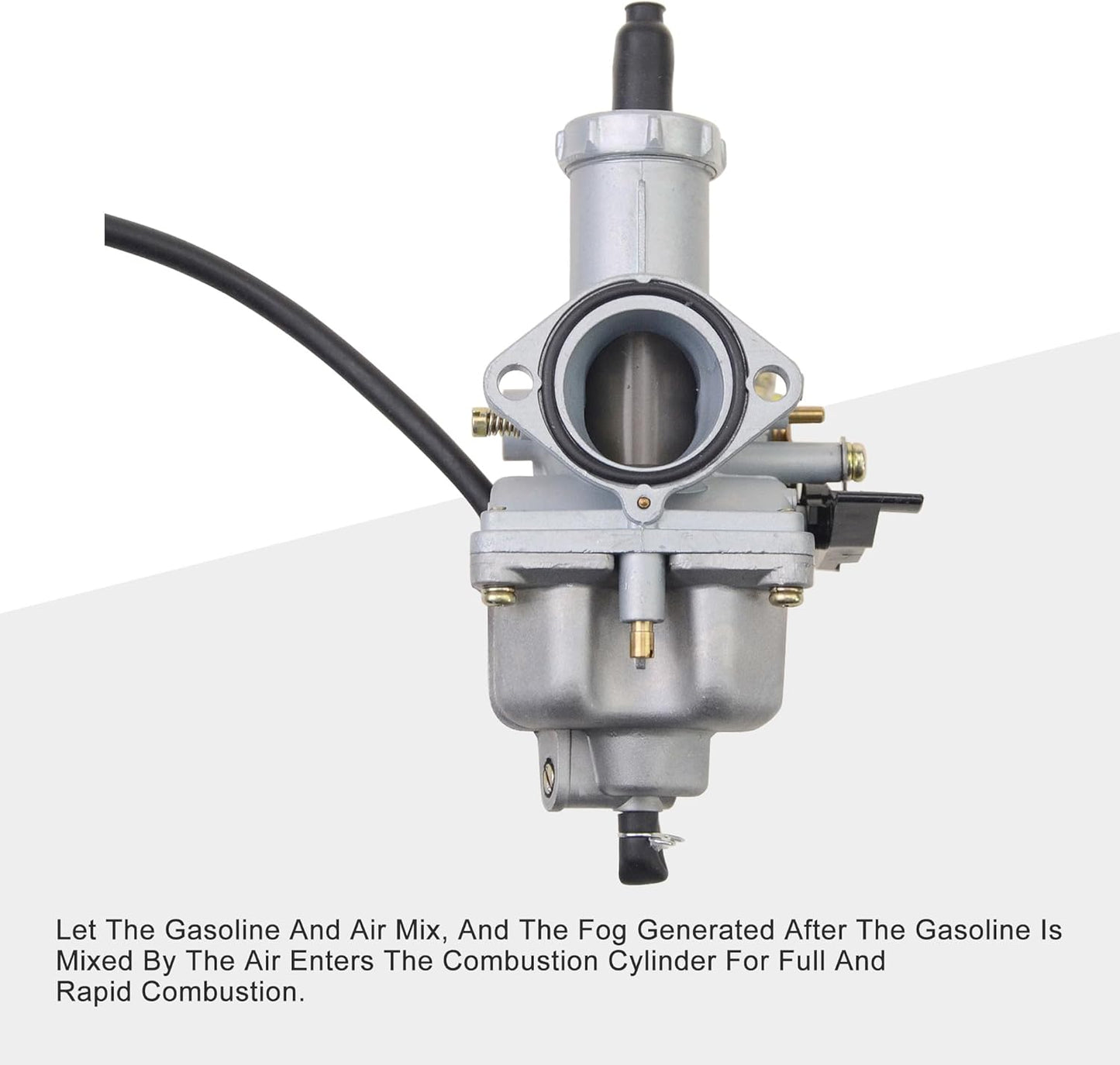 Carburetor PZ30 30mm Manual Choke for 175cc 200cc 250cc ATV, Dirt Bike, TTR250, CRF, Taotao