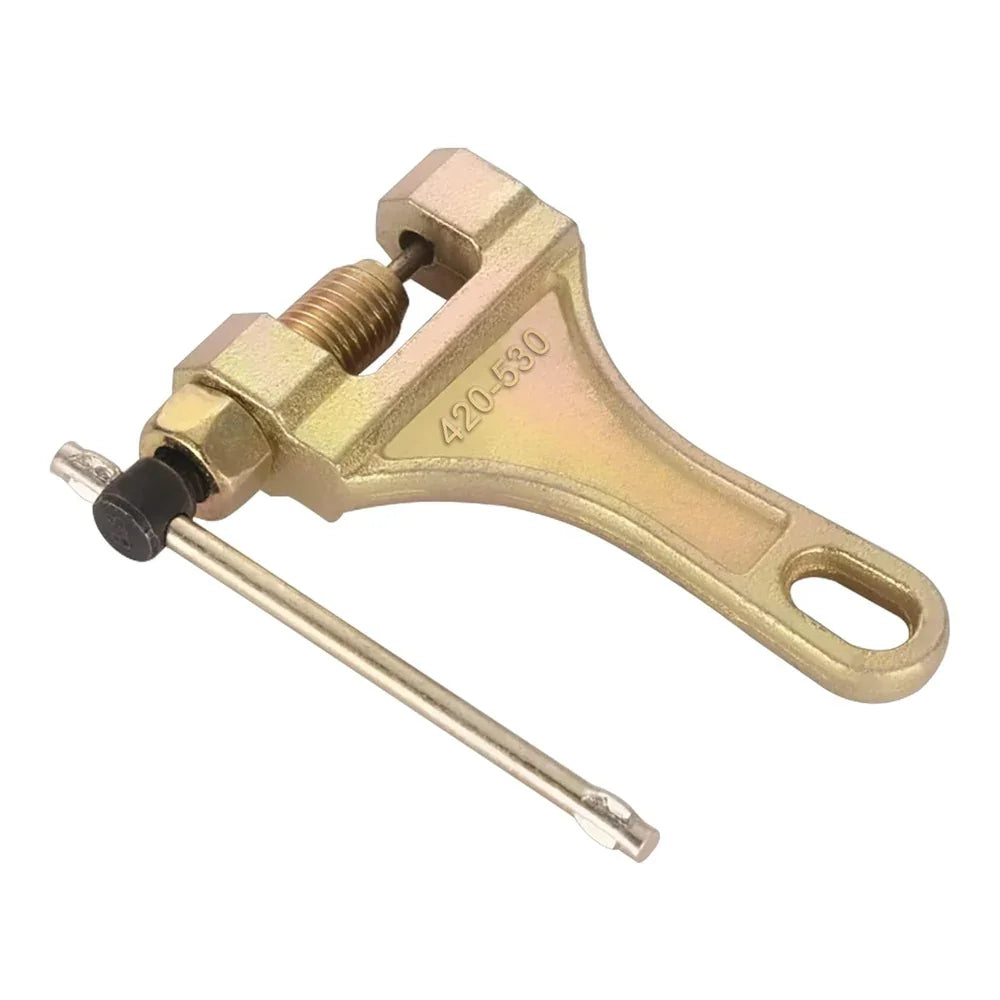 Heavy-Duty Chain Breaker Tool | Fits #420 - #530 Roller Chains - goofitmoto