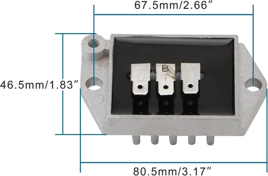 Voltage Regulator Rectifier for V-Twin Engines CH640 CH680 CH730 CV750 | 20-30 Amp - goofitmoto