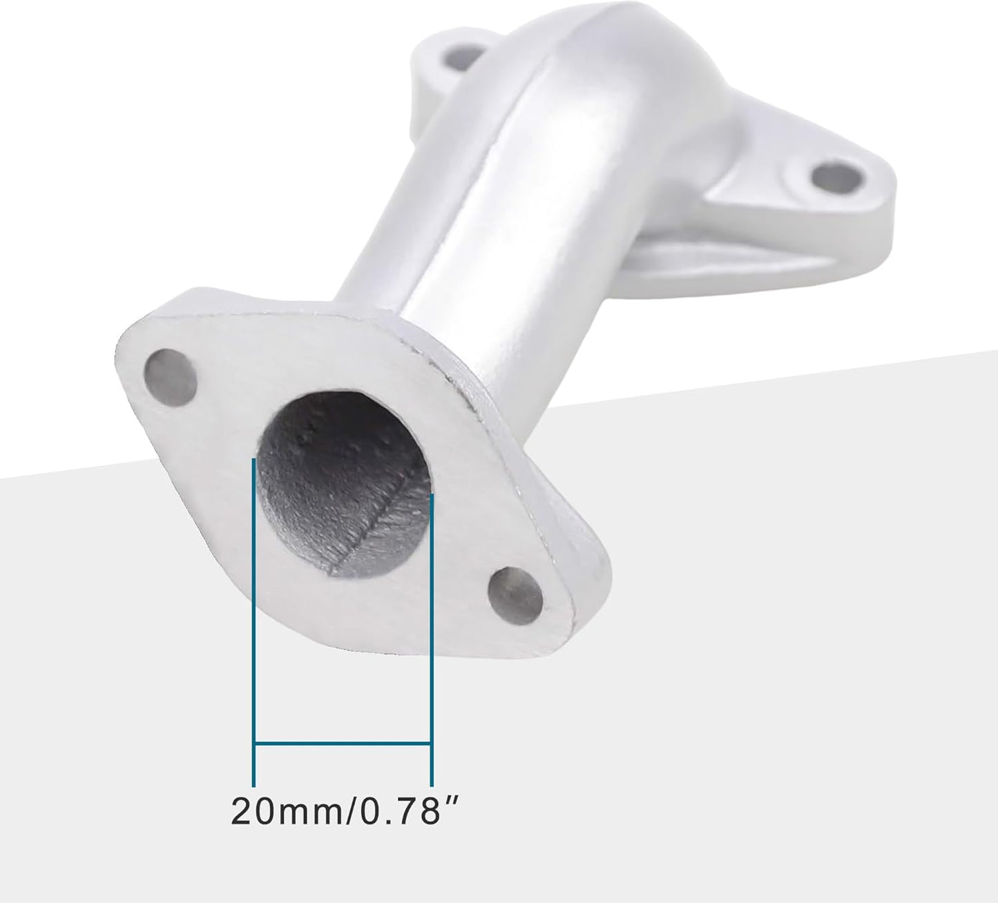 GOOFIT 20mm Intake Manifold Pipe Replacement for 50cc 70cc 90cc 110cc ATV Dirt Bike Go Kart Horizontal Engine