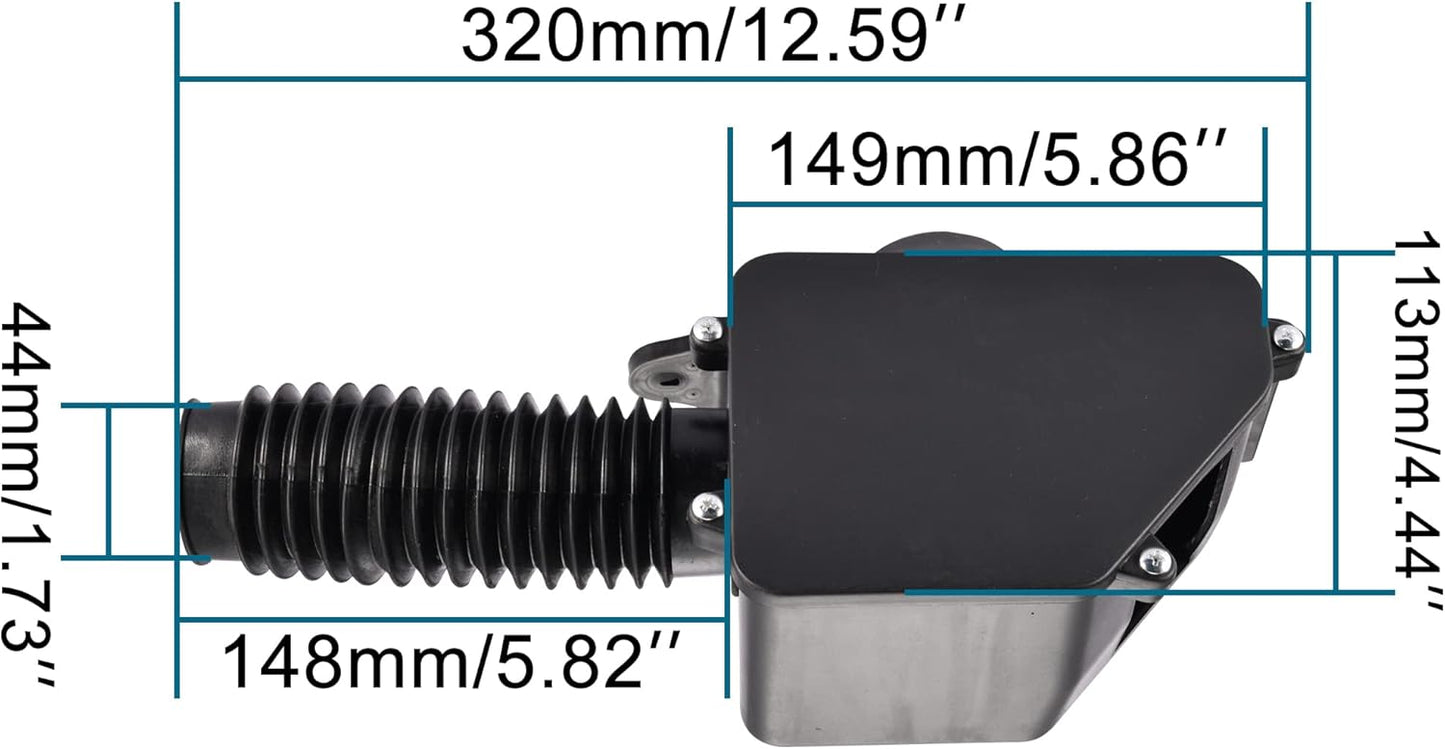 GOOFIT 44mm Air Filter for 150cc GY6 ATV Go Kart Four Wheeler Moped Scooter Dune Buggy