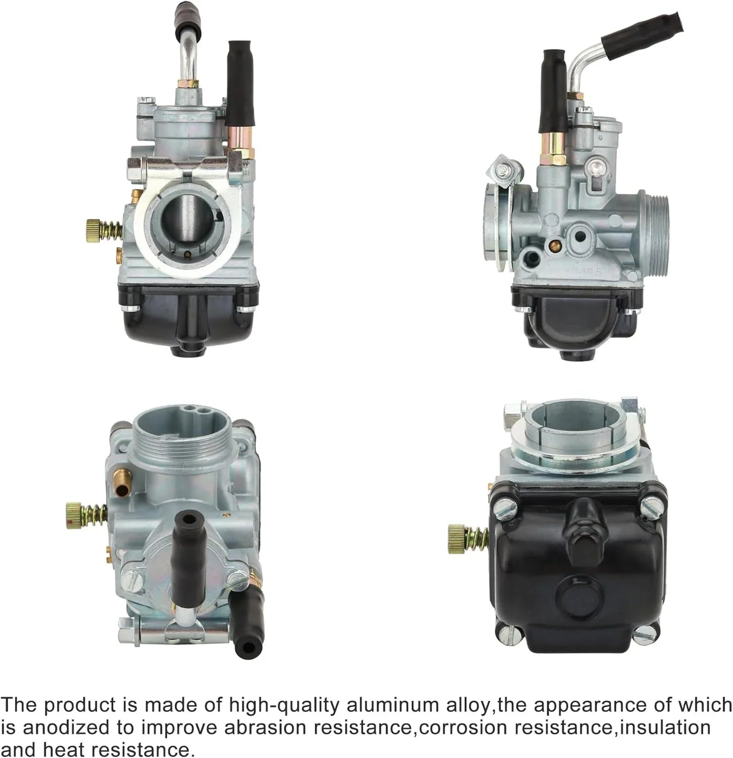 Carburetor 17.5mm PHBG for 2-Stroke 50cc 70cc 90cc 100cc Scooter Moped - goofitmoto