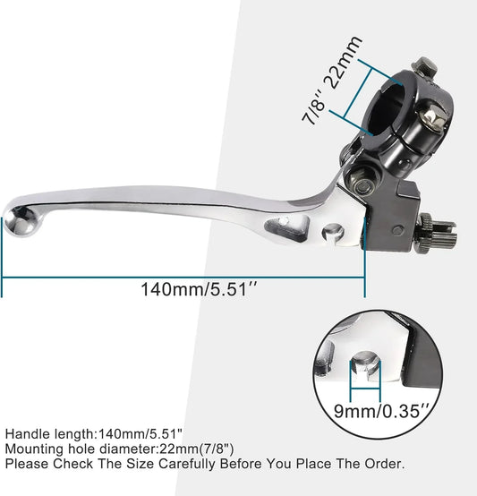 5.5" Left Handlebar Clutch Lever for SSR, Apollo, TaoTao 50cc-125cc Dirt Pit Bike - goofitmoto