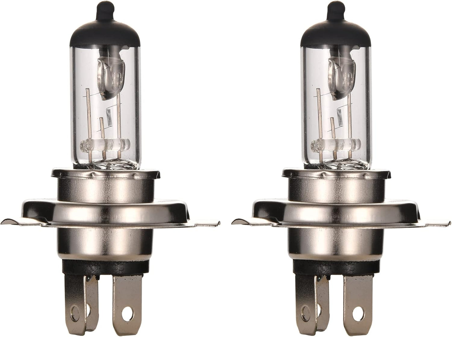 GOOFIT H4 Head Light Bulbs 12v 35w / 35w for Motorcycle Scooter Autobike Go Kart Atvs