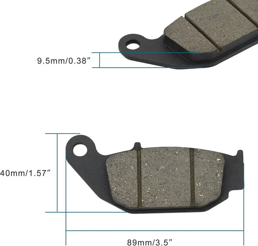 Brake Pad for M153 Victory Over A High-Strength Composite - goofitmoto
