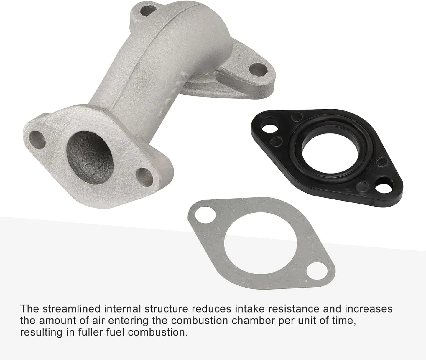 20mm Intake Manifold Pipe for 50cc–110cc ATV Dirt Bike Go Kart Horizontal Engine - goofitmoto