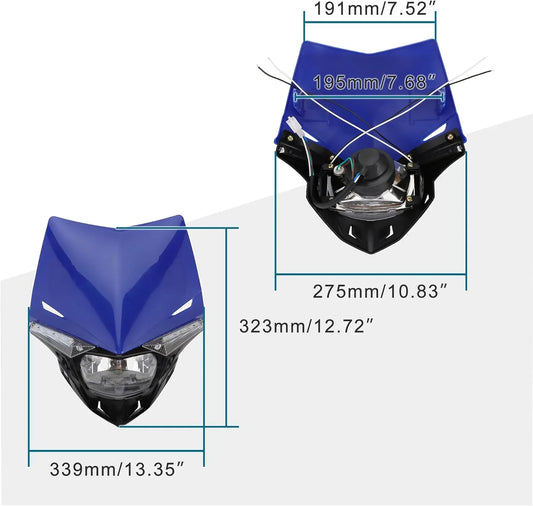 H4 12V 35W Motorcycle Headlight for Dirt Bike Pit Bike - goofitmoto