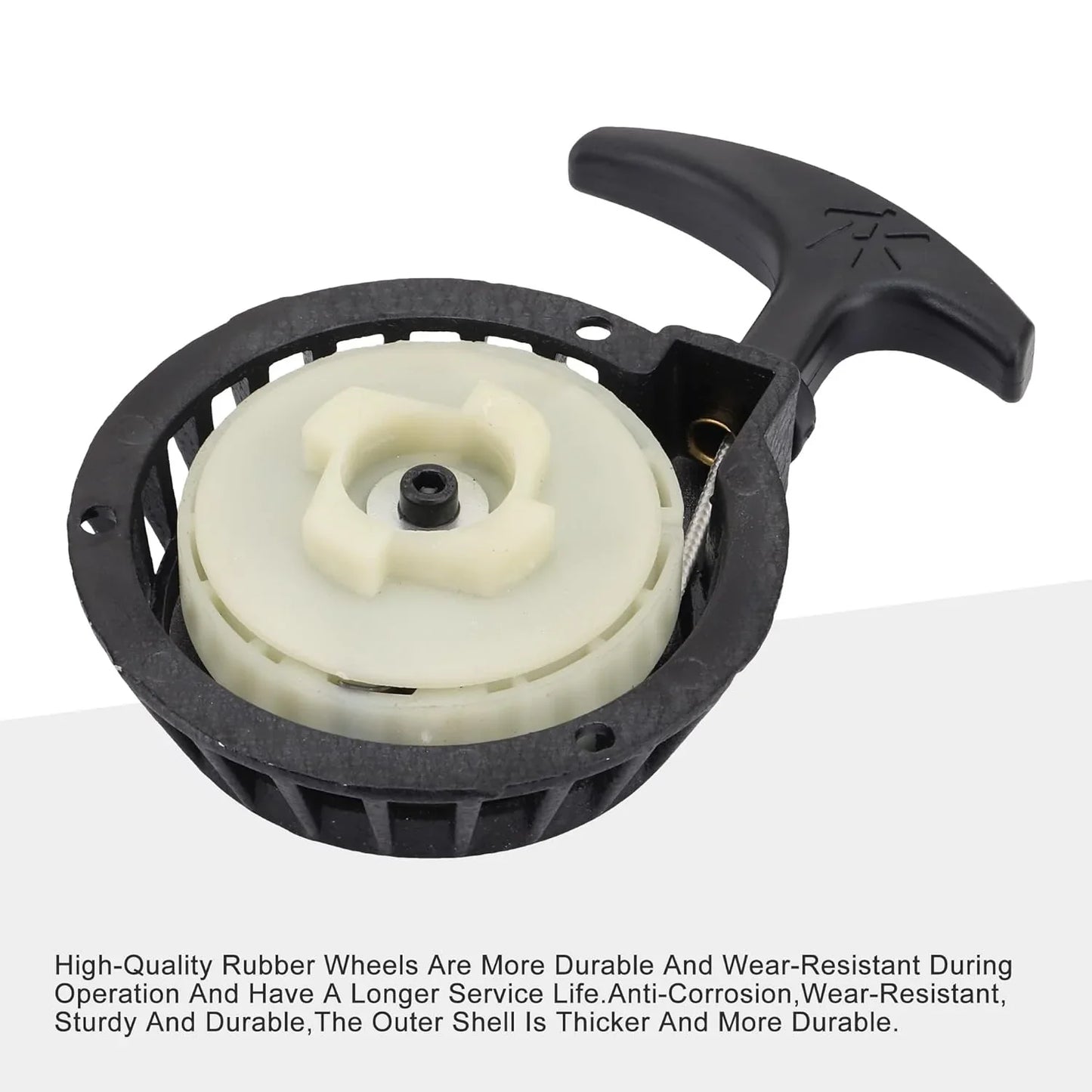 Aluminum Recoil Starter | 82mm Hole Spacing | 49cc 2-Stroke Mini ATV - goofitmoto