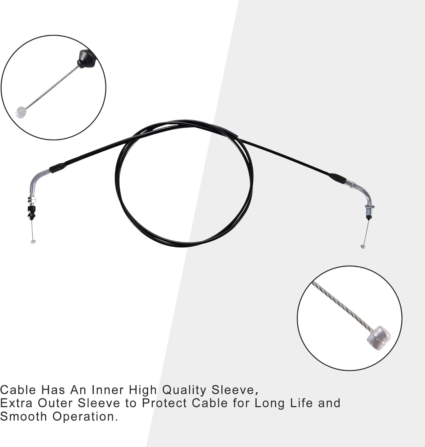 79" Throttle Cable for GY6 50cc-125cc Chinese Scooter ATV Go Kart