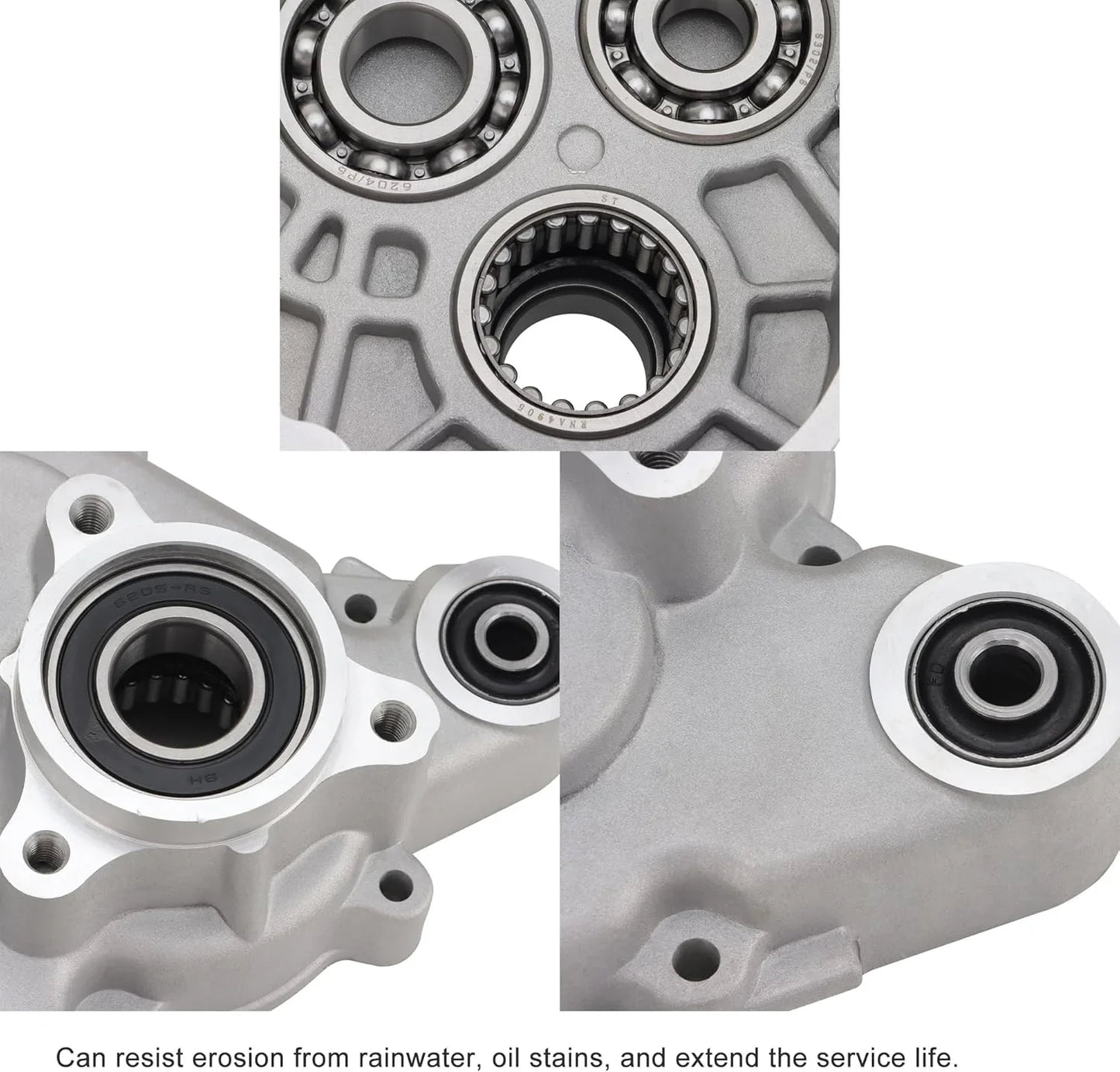 Right Side Crankcase Clutch Cover with Gasket for GY6 Scooter - goofitmoto