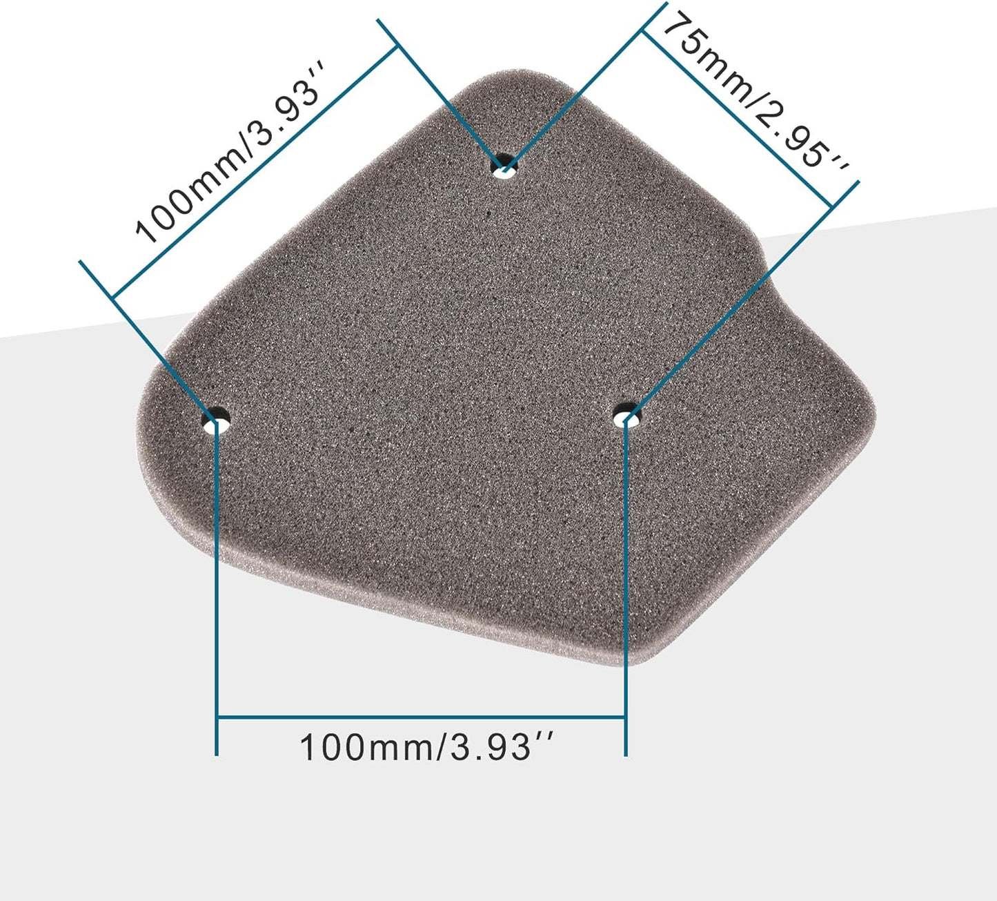 GOOFIT Air Filter Cleaner Element Replacement for 2 Stroke 50cc 90cc Jog Scooters ATV Dirt Pit Bike