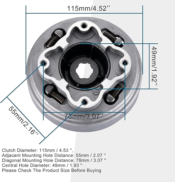 GOOFIT Heavy Duty Manual Clutch Set for 50cc 70cc 90cc 110cc 125cc Dirt Pit Bike