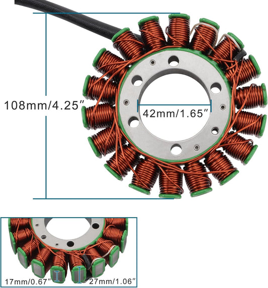 Générateur d'allumage Stator Magnéto 18 pôles GOOFIT pour ATP 500 2004–2014