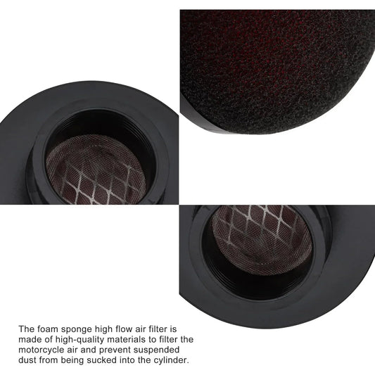 Foam Air Filter 35mm 38mm 42mm 45mm for 2-Stroke Motorcycle Pocket Bike Scooter - goofitmoto