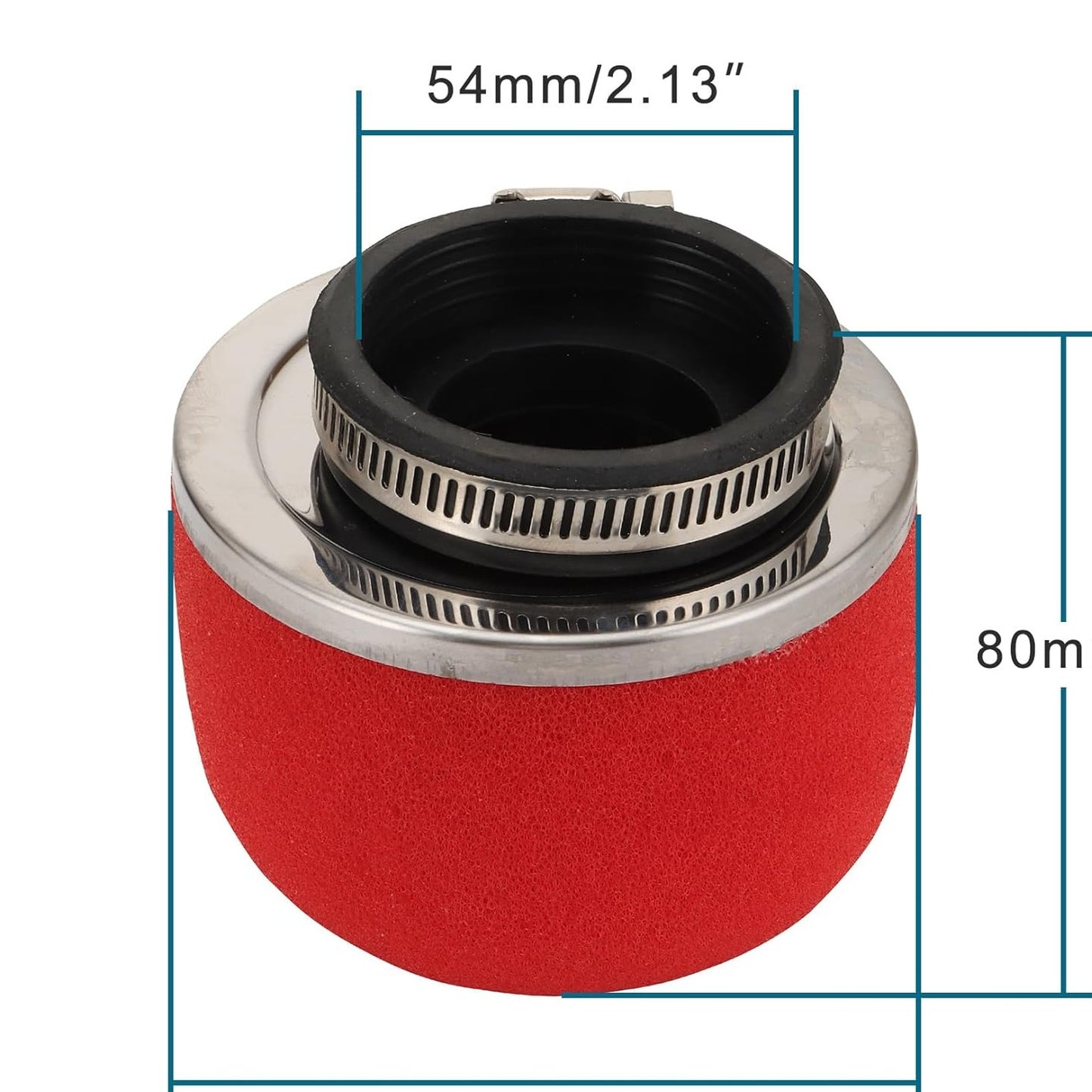 Air Filter 54mm For 2-Stroke Engine