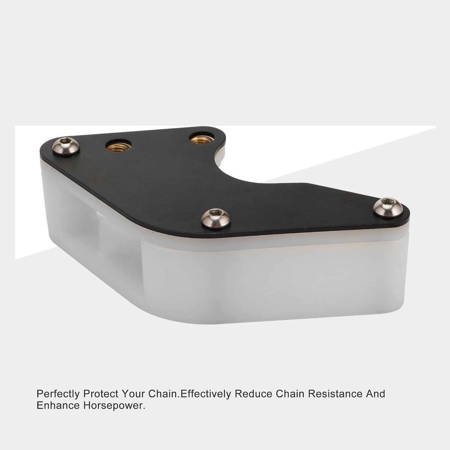 GOOFIT Black Placstic Chain Guard Guide Protector Replacement for XR/CRF 50 70 110 125 140 150 160cc Dirt Pit Bike