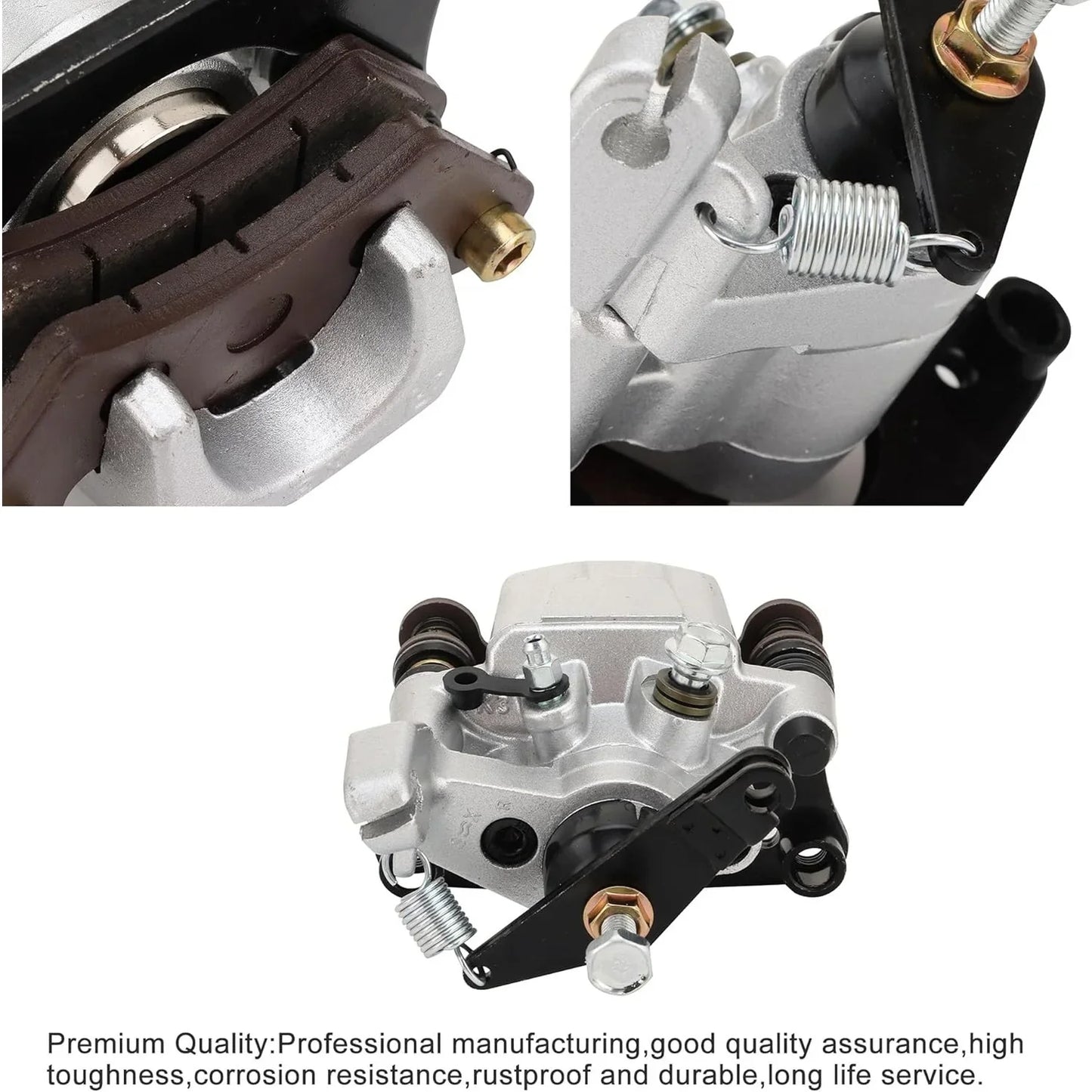 Rear Hydraulic Disc Brake Caliper for 250cc 300cc UTV, ATV & Econelo Go-Kart - goofitmoto