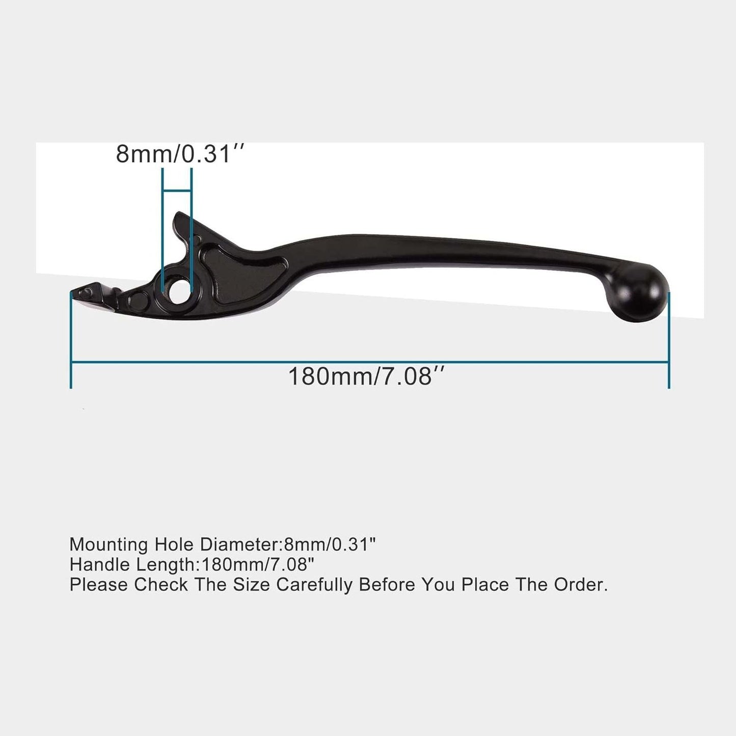 GOOFIT Big Right Lever for 110cc 125cc 150cc 200cc 250cc Taotao Rok Dirt Pit Bike