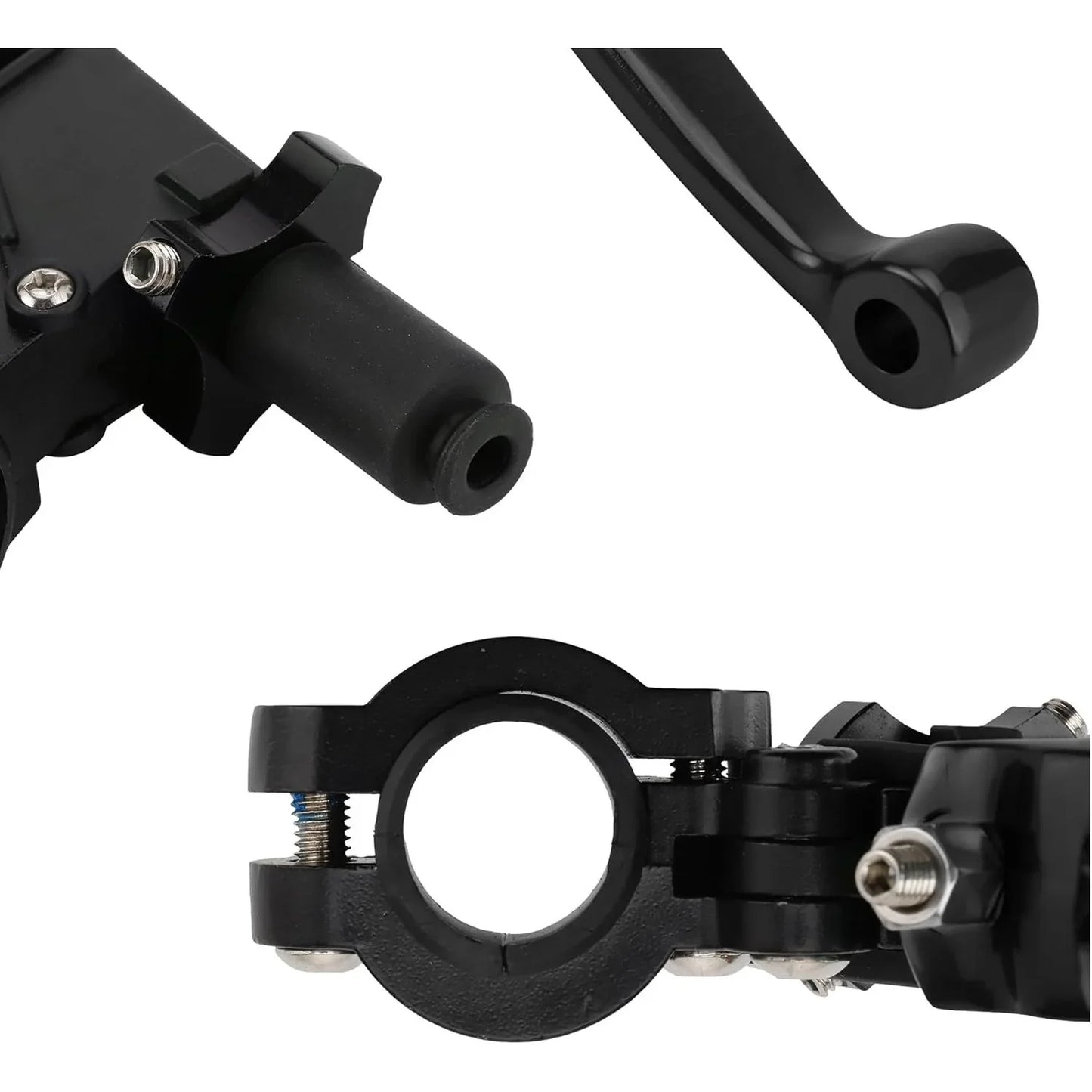 Black Brake and Clutch Lever Set for KLX, SSR, TTR, CRF 50cc-250cc Dirt Pit Bike - goofitmoto