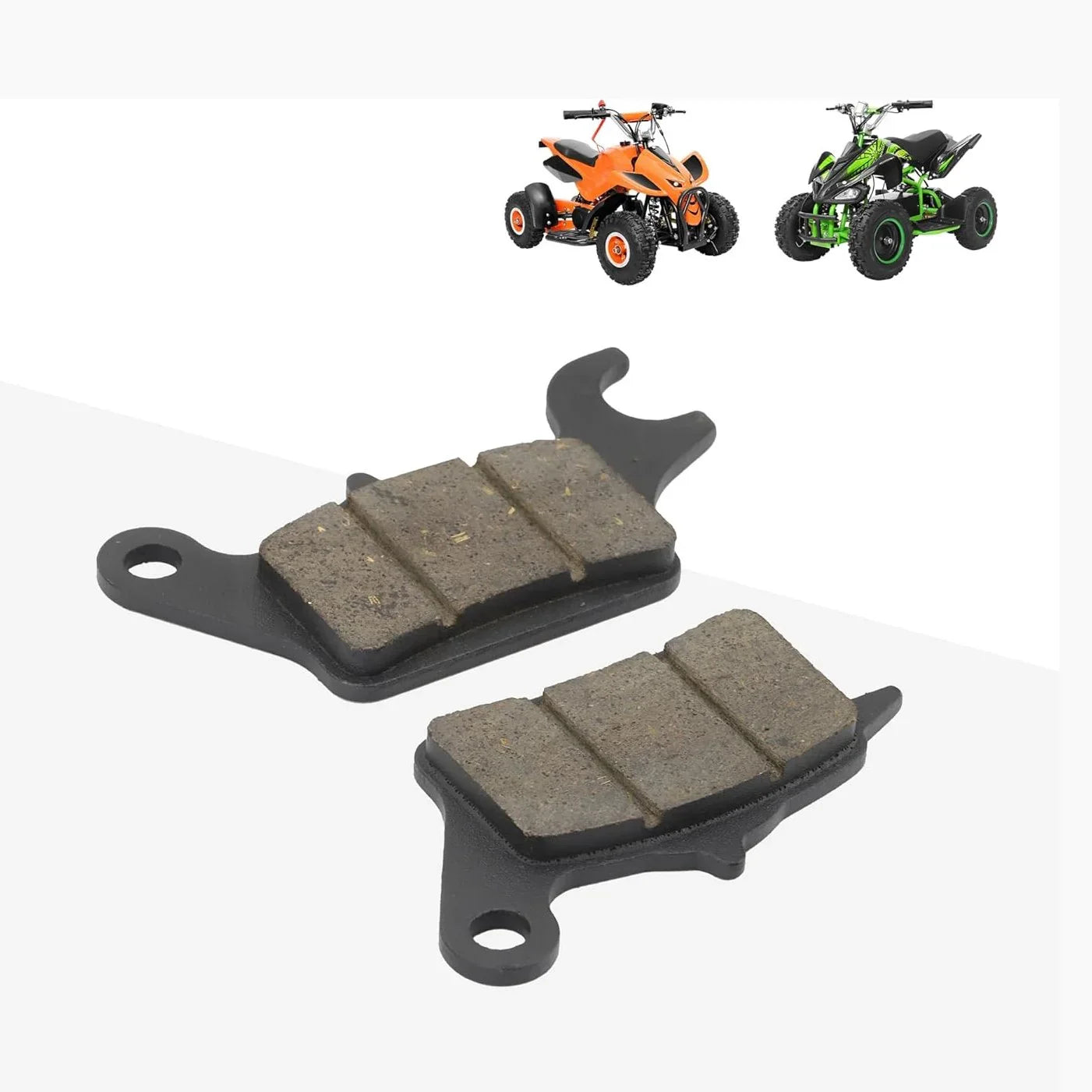 Brake Pad Set for Scooter & ATV 75–85mm High-Friction Pads - goofitmoto