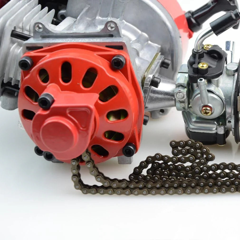 Carburetor Kit 44mm with Pull Start, Gear Box & Chain | 47cc 49cc 2-Stroke - goofitmoto