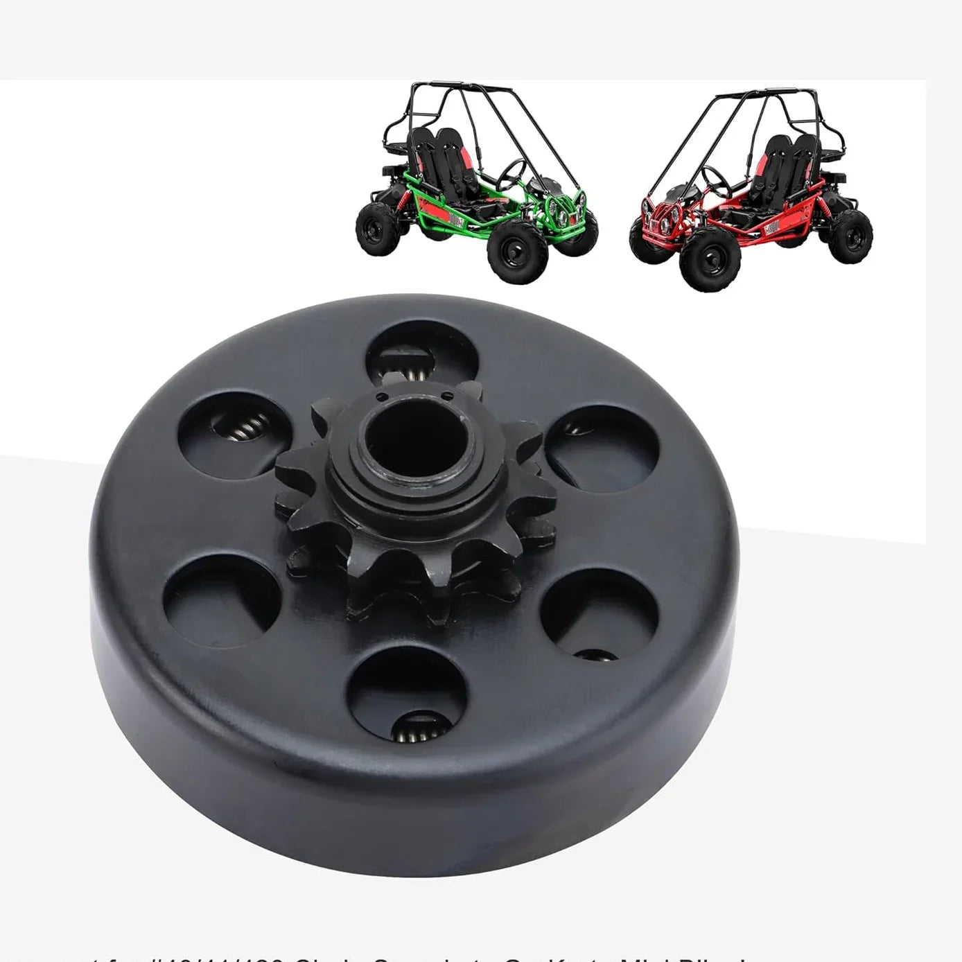 5/8" Centrifugal Clutch 10-Tooth for #40/41/420 Chain | Fits Go-Karts, Mini Bikes & 6.5HP Engines - goofitmoto