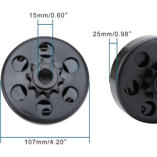 5/8" Centrifugal Clutch 10-Tooth for #40/41/420 Chain | Fits Go-Karts, Mini Bikes & 6.5HP Engines - goofitmoto