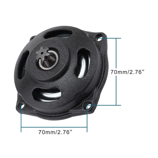 6-Tooth 25H Clutch Drum Gearbox Assembly for 2-Stroke 47cc 49cc Pocket Bike - goofitmoto