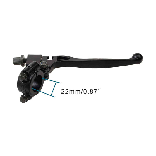 GOOFIT Universal 7/8" Handlebar Left Clutch Lever Replacement for CRF XR SSR 50cc 70cc 90cc 110cc 125cc Engine Chinese Dirt Bikes Pit Bike Black