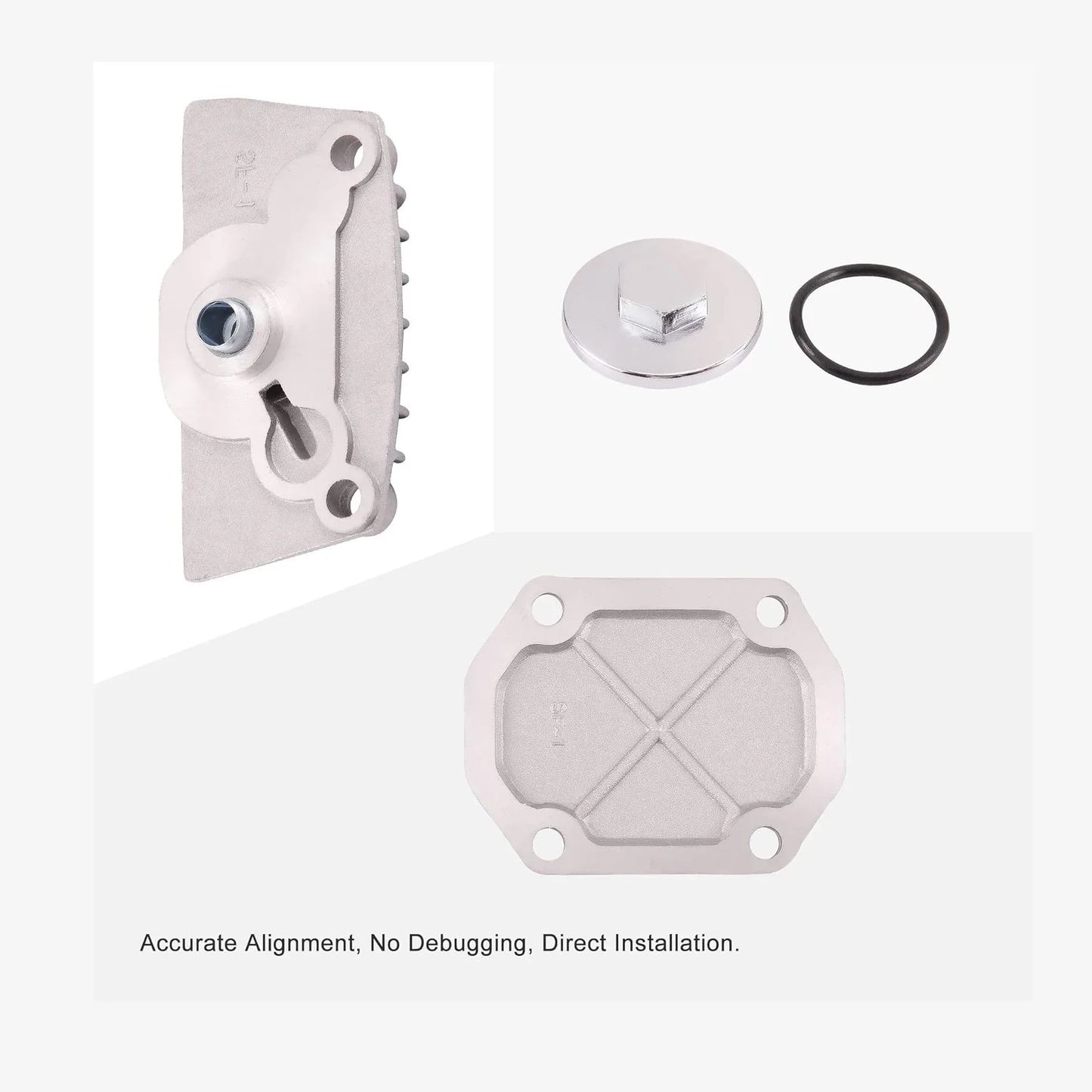 70cc Cylinder Head Cover Set with Gaskets for 4-Stroke Horizontal Engine - goofitmoto