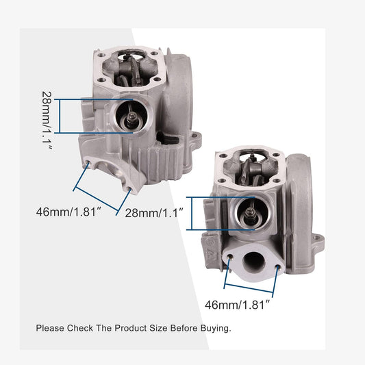 Cylinder Kit 47mm For 4 Stroke 70cc ATV Go Kart Scooter Dirt Bike