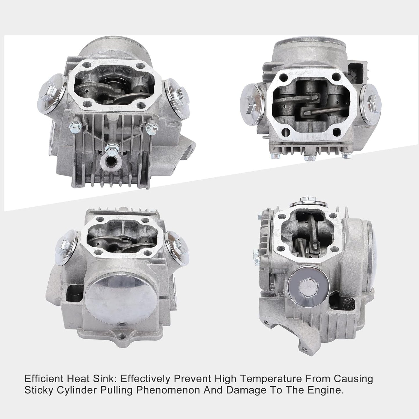 Cylinder Kit 47mm For 4 Stroke 70cc Engine ATV Go Kart Dirt Bike