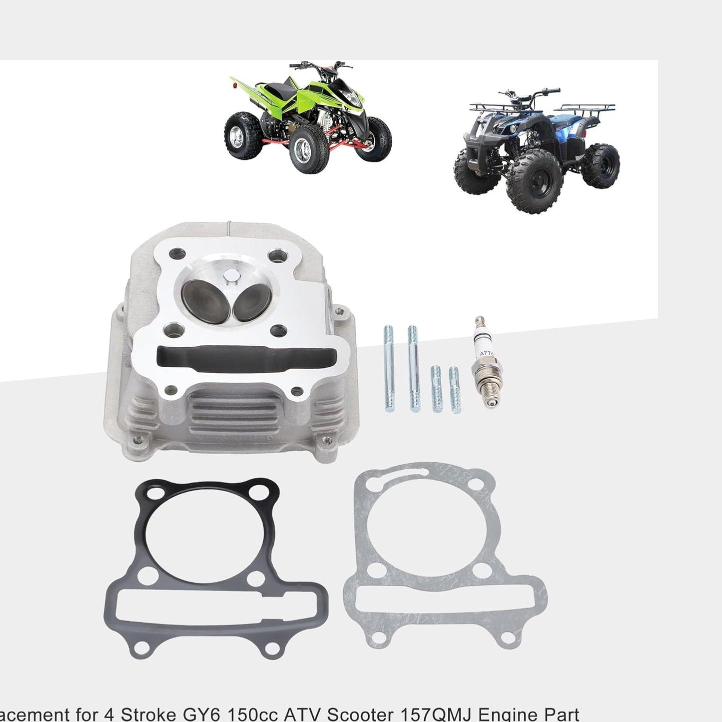 Cylinder Kit 57.4mm For 4 Stroke GY6 150cc 157QMJ Engine