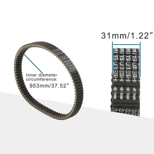 Drive Belt for Kazuma 500, Xinyang 500, & Stels 500GT - goofitmoto