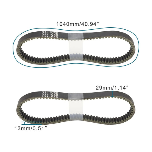 CVT Drive Belt for Polaris Ranger 500, RZR 800, & Scrambler 400 (OEM 3211048) - goofitmoto