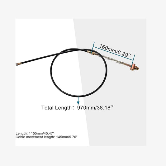 GOOFIT 38.18" Drum Brake Cable for 50cc 70cc 90cc 110cc 125cc 140cc 150cc Engine Pit Dirt Bike Off Road Motorcycle