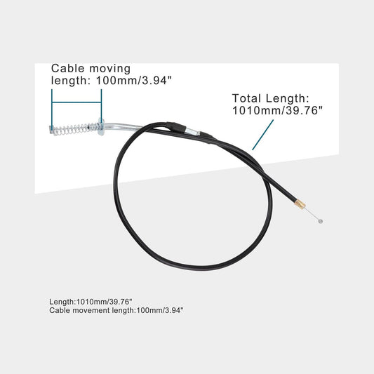 GOOFIT 39.76" Front Brake Cable with Adjuster for 50cc 70cc 90cc 110cc 125cc ATV 4 Wheeler Scooter Go Kart Part