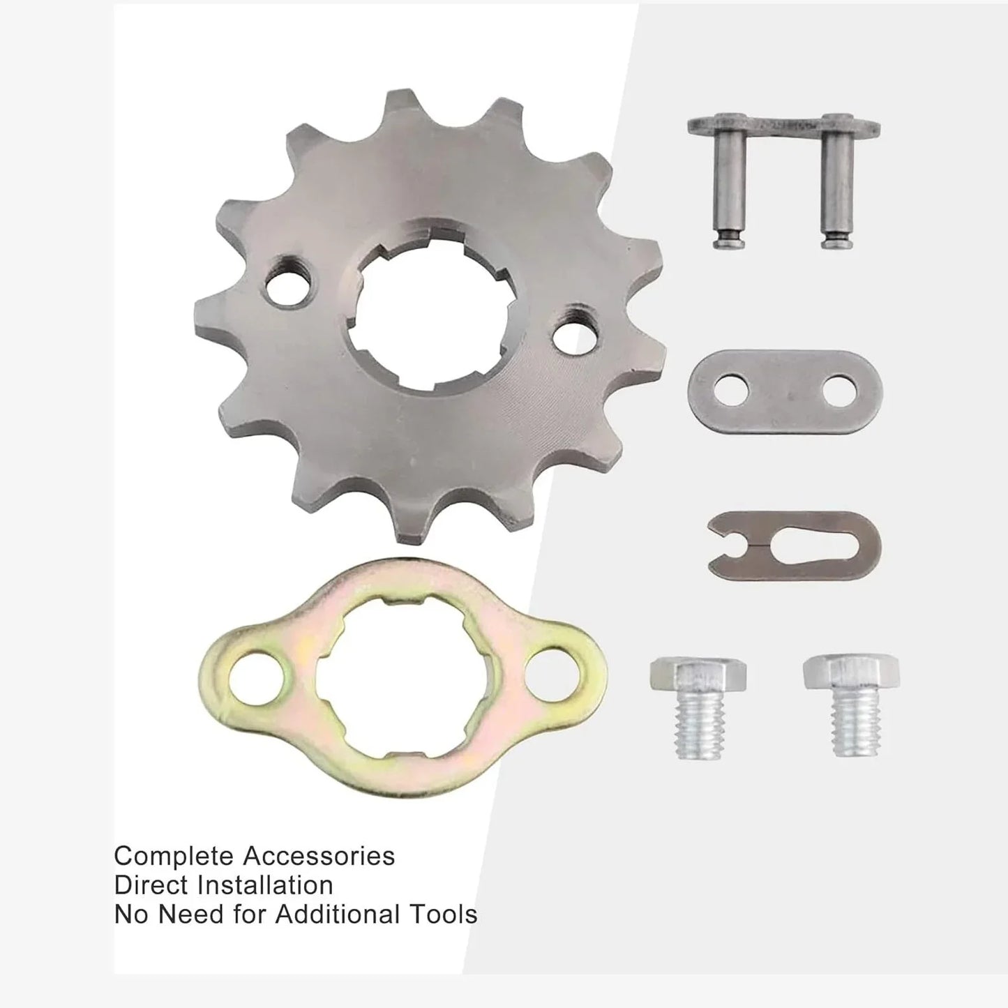 420-12T Front Engine Sprocket (17mm) for 50cc–150cc Dirt Pit Bike & ATV - goofitmoto