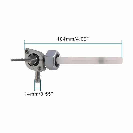Fuel Petcock Valve for 50cc–250cc ATV Dirt Bike Go Kart - goofitmoto