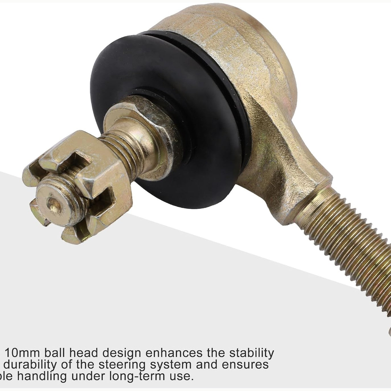 GOOFIT 10mm Tie Rod End Replacement for 50cc 70cc 90cc 110cc 125cc 150cc 200cc 250cc ATV