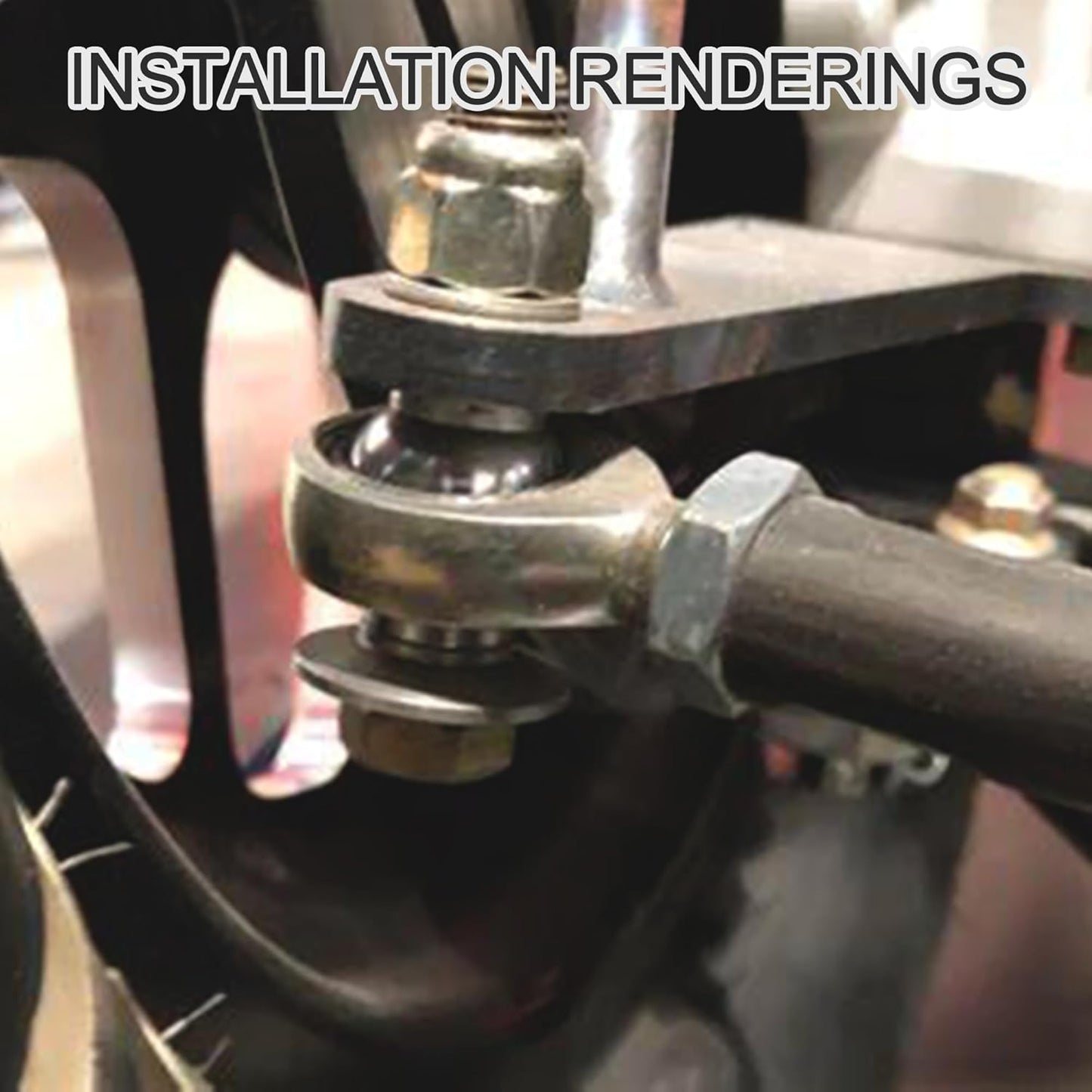 GOOFIT 12mm Ball Joint for ATV Quad Moped Scooter Dirt Bike Go Kart